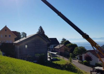 Levage par camion grue