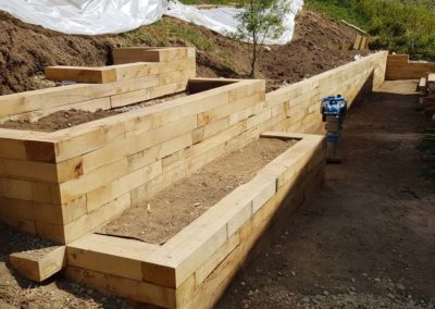 Bacs de potager surélevés