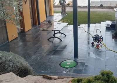 Toit-terrasse aménagé